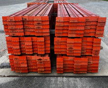 Load image into Gallery viewer, Pallet Rack Beam 120&quot; x 4.5” 3-Stud Circle Teardrop *Lot of (35)* (Used)
