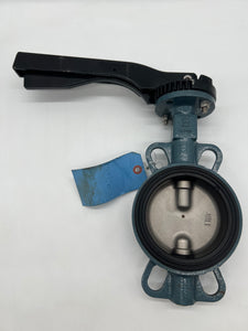 Butterfly Valve 4" w/ Handle, GGG40, PN16, 150LB, 10K, DN100 (No Box)