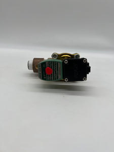 Kahlenberg V-152L ASCO JKF8210G003 Combination Manual/Electric Solenoid Valve (No Box)
