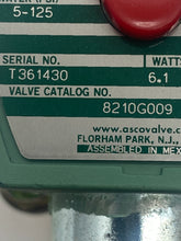 Load image into Gallery viewer, ASCO 8210G009 Red-Hat Shutoff Valve, 3/4&quot; (Open Box)