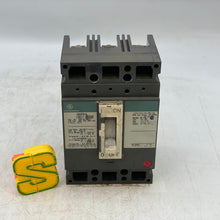 Load image into Gallery viewer, GE TED134100 Circuit Breaker, 100A, 480VAC, 250VDC, 3-Pole (Used)