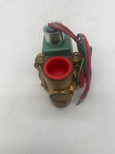 ASCO 8210G009 Red-Hat Shutoff Valve, 3/4" (Open Box)