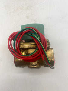 ASCO 8210G009 Red-Hat Shutoff Valve, 3/4" (Open Box)