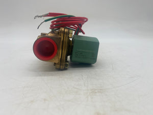 ASCO 8210G009 Red-Hat Shutoff Valve, 3/4" (Open Box)
