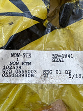 Load image into Gallery viewer, Caterpillar 5P-4941 OEM Coupling Seal, 184.4mm OD *Lot of (4)* (New)