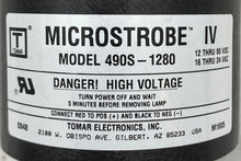 Load image into Gallery viewer, Tomar Electronics 490S-1280 Microstrobe IV Amber 12-80VDC/16-24VAC (Used)