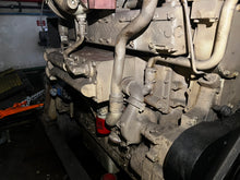 Load image into Gallery viewer, Cummins KTA19 Marine Engine w/ Twin Disc MG 518 Gears, 5.93:1 Ratio (Used)