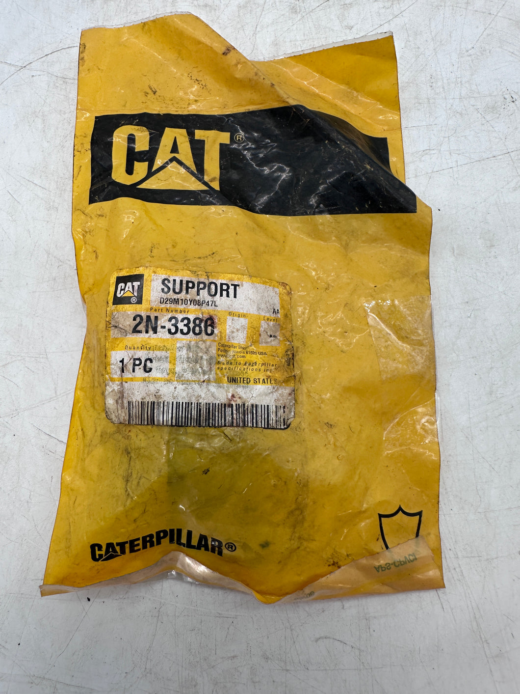 Caterpillar 2N-3386 Water Shield Support (New)