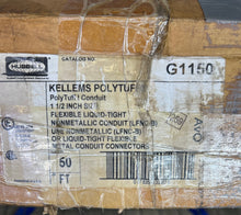Load image into Gallery viewer, Hubbell Kellems G1150 Flexible Liquid-Tight Conduit, 1.5" Trade Size, 50' Long (Open Box)