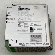Load image into Gallery viewer, Phoenix Contact 2866239 Quint-DC-UPS/24DC/20 Pwr Supply 24VDC 20A Out (Used)