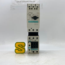 Load image into Gallery viewer, Siemens 3RV1031-4DA10 Sirius Circuit Breaker Size S2 w/ Contactor, Aux (Used)