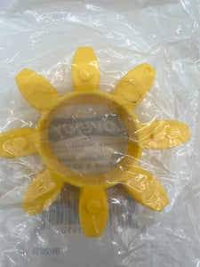 Lovejoy CJ38-SPIDER-92A-YELLOW-URE Jaw Coupling Insert *Lot of (3)* (Open Box)