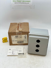 Load image into Gallery viewer, Allen-Bradley 800H-3HZ4Y 30mm Push Button Enclosure, 3 Hole, Fiberglass (New)