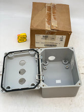 Load image into Gallery viewer, Allen-Bradley 800H-3HZ4Y 30mm Push Button Enclosure, 3 Hole, Fiberglass (New)