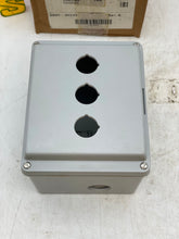 Load image into Gallery viewer, Allen-Bradley 800H-3HZ4Y 30mm Push Button Enclosure, 3 Hole, Fiberglass (New)