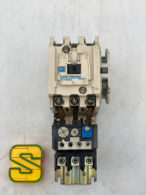 Eaton Cutler-Hammer CE15GN3BB Contactor Size 2, 220/240V 50/60Hz Coil (Used)