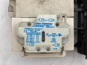 Eaton Cutler-Hammer CE15GN3BB Contactor Size 2, 220/240V 50/60Hz Coil (Used)