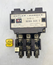 Load image into Gallery viewer, Cutler-Hammer A10EN0 Motor Starter NEMA Size 3 208V/60Hz Coil (Used)