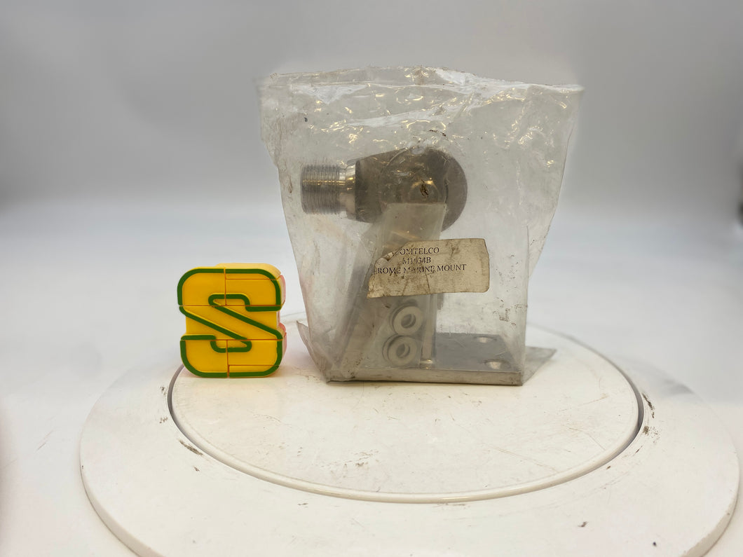 Comtelco M1034B Chrome Marine Antenna Mount 1