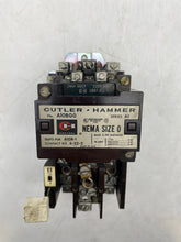 Load image into Gallery viewer, Cutler-Hammer A10BG0 Motor Starter NEMA Size 0 220/240V 50/60Hz Coil (Used)
