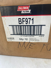 Load image into Gallery viewer, Baldwin BF971 Spin-On Fuel Filter *Box of (11) Filters* (Open Box)