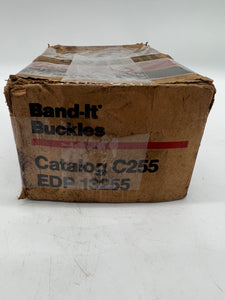Band-It C25599 Ear-Lokt Buckles, 201 SS, 5/8", *Box of (85)* (Open Box)