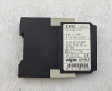 Load image into Gallery viewer, Entrelec Schiele 2.430.103.02 ERS Timetron ON Delay Timer Relay, 0.05s-300h (Used)