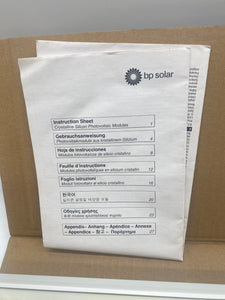 BP Solar 5200.0108 SX320J Solar Panel (Open Box)