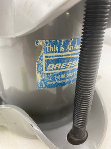 Dresser 0038-9037-011 Style 38 4” (4.5") Steel Pipe Coupling, No Gaskets *Lot of (2)* (Used)