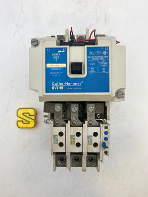 Eaton Cutler-Hammer AN16NN0E Size 4 Starter w/ 208V Coil (Used)