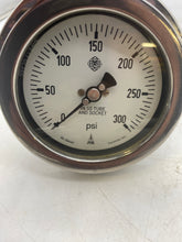 Load image into Gallery viewer, McDaniel Controls Pressure Gauges, 60/100/300 PSI, 1/2&quot; MNPT, 316SS *Lot of (3)* (Used)