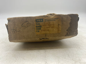 Wika 9768149 111.10 Pressure Gauge, 4", 0-600 PSI, 1/4" NPT LM (Open Box)