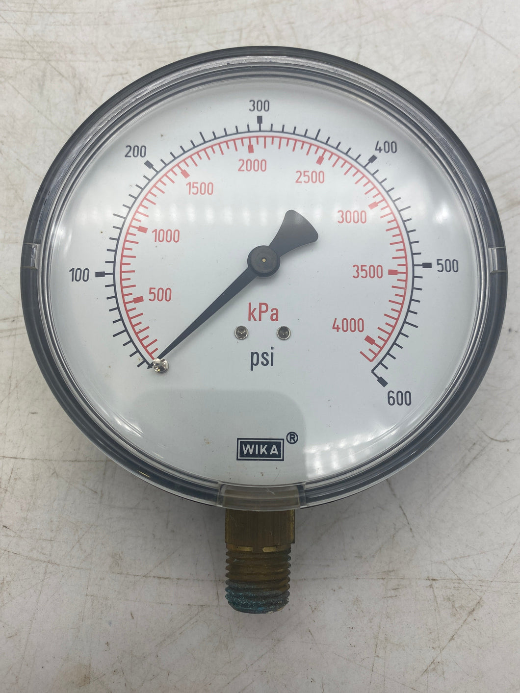 Wika 9768149 111.10 Pressure Gauge, 4