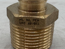 Load image into Gallery viewer, Brass Threaded Adapter 1/2″ PEX x 3/4″ Male NPT, Lead Free *Lot of (25)* (No Box)