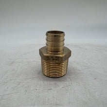 Load image into Gallery viewer, Brass Threaded Adapter 1/2″ PEX x 3/4″ Male NPT, Lead Free *Lot of (25)* (No Box)