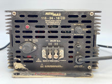Load image into Gallery viewer, NewMar 400-0166-0 115-24-18CD Regulated Linear DC Power Supply, 24.5VDC 18A (Used)
