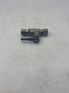 Legris 3/8" Compression Mini Ball Valve, *Lot of (2)* (No Box)