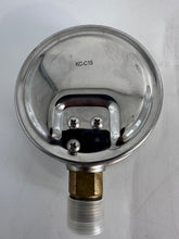 Load image into Gallery viewer, PIC Gauges 201L-402A Vacuum Gauge, -30-0 PSI / -1-0Bar, Liq Fill, 4" Dial (New)