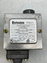 Load image into Gallery viewer, Barksdale E1H-H250 ECON-O-TROL Pressure Actuated Switch, 10-250 PSI (New)