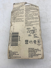 Load image into Gallery viewer, Cooper Wiring Devices BP1912B Flat Handle Plug, 2-Wire *Lot of (4)* (Open Box)