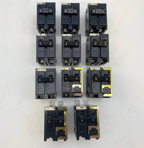Cutler-Hammer QuickLag Circuit Breaker, 15A, 120/240VAC *Lot of (11)* (Used)