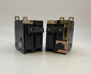 Cutler-Hammer QuickLag Circuit Breaker, 15A, 120/240VAC *Lot of (11)* (Used)