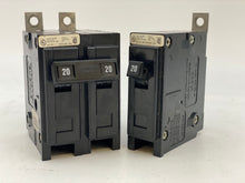 Load image into Gallery viewer, Cutler-Hammer Quicklag 120/240VAC 20A 1-P &amp; 2-P Typ BA Circuit Breakers (Used)