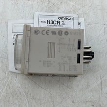 Load image into Gallery viewer, Omron H3CR-A8 Solid State Timer, 1.2s-300h, 24VDC/VAC (New)