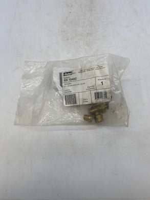 Parker Racor RK 19492 Brass Marine Fuel Filter Drain Shut Off Valve 1/4