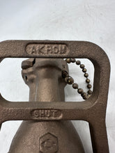 Load image into Gallery viewer, Akron 2032 CG-15 1-1/2" Solid Brass Fire Hose Nozzle w/ Fog Tip (No Box)