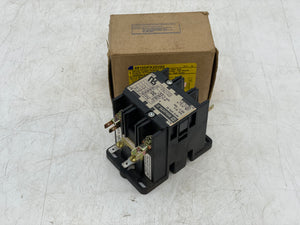 Square D 8910DPA32V02 Definite Purpose Contactor, 2P, 110/120VAC Coil (New)