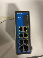 Load image into Gallery viewer, MOXA EDS-308-T Etherdevice Switch 8 Port, Rev 2.2 (Used)
