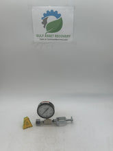 Load image into Gallery viewer, O2 Cylinder Transfill Manifold CGA-540 Female x CGA-870 Yoke w/ 3000PSI Gauge (No Box)