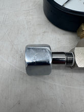 Load image into Gallery viewer, O2 Cylinder Transfill Manifold CGA-540 Female x CGA-870 Yoke w/ 3000PSI Gauge (No Box)
